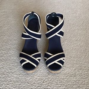 Authentic Tory Burch Espadrille Sandals size 11